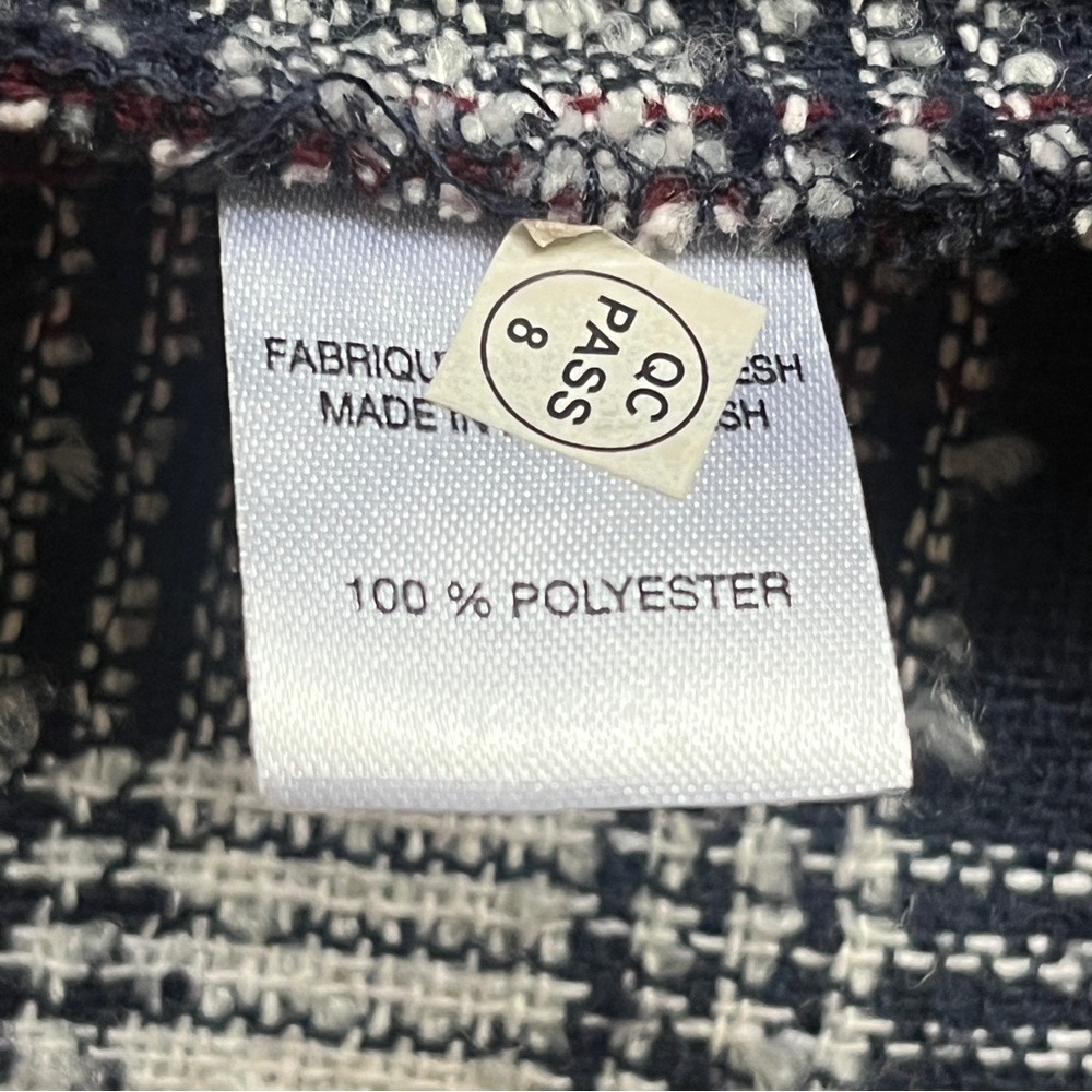 NWOT • Plaid Button-Front Cropped Shacket - Picture 5 of 9